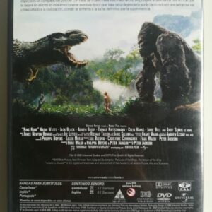 KING KONG la película en DVD